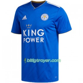 Billige Fotballdrakter Leicester City Hjemmedraktsett 2018/19 Kortermet